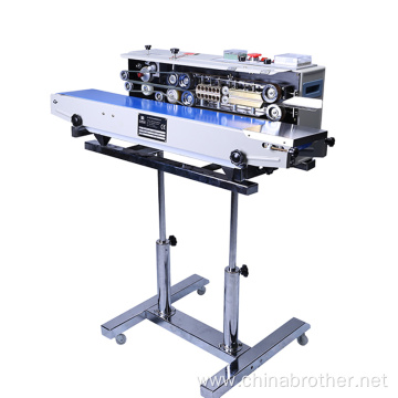 Semi automatic plastic bag Continuous Band Sealer